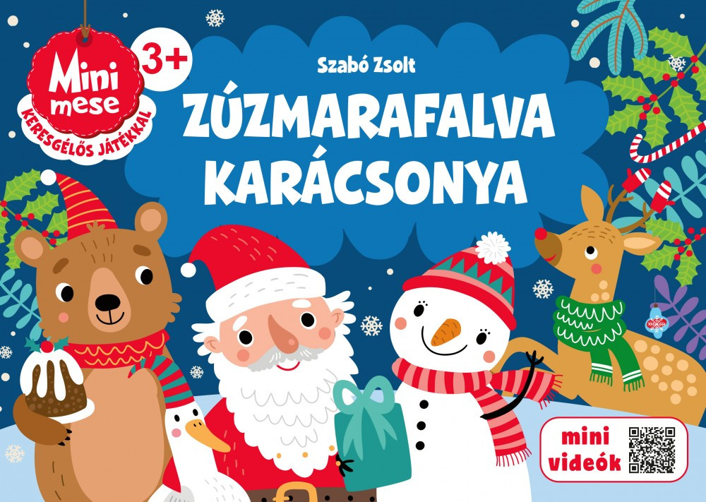 Zúzmarafalva karácsonya - mini mese keresgélős játékkal 3+ (szállítási sérült)