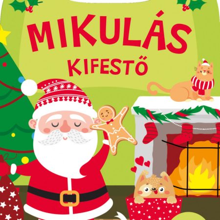 Mikulás kifestő