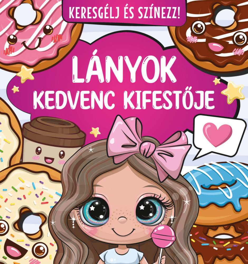 Lányok kedvenc kifestője Keresgélj és színezz