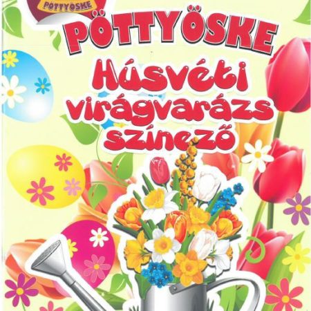 Pöttyöske - Húsvéti virágvarázs színező
