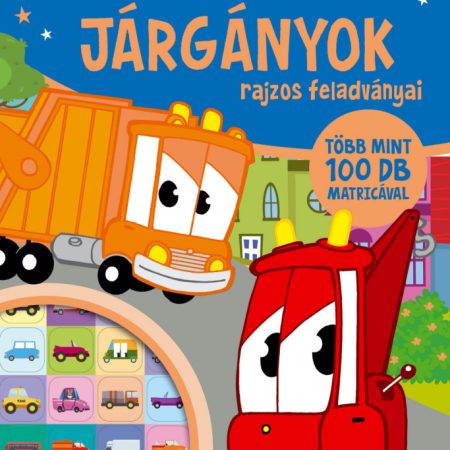 Városi járgányok rajzos feladványai