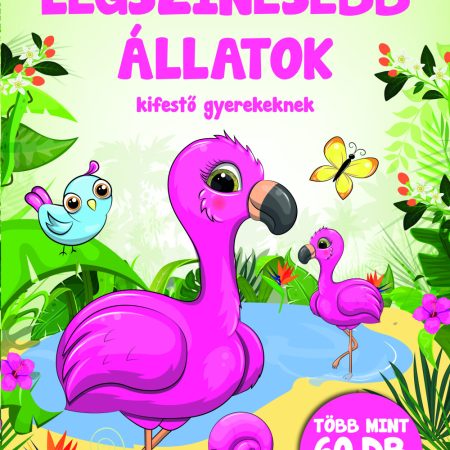 Legszínesebb állatok - kifestő gyerekeknek