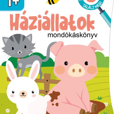 Háziállatok - mondókáskönyv (kartonkönyv)