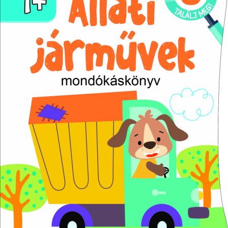 Állati járművek - mondókáskönyv (kartonkönyv)