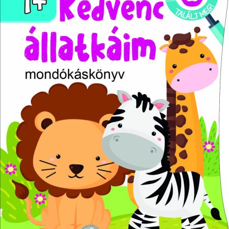 Kedvenc állatkáim - mondókáskönyv /új/ (kartonkönyv)