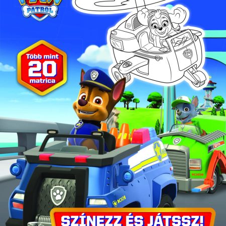 Színezz és játssz! - A Mancs Őrjárat -Bevetésre kész