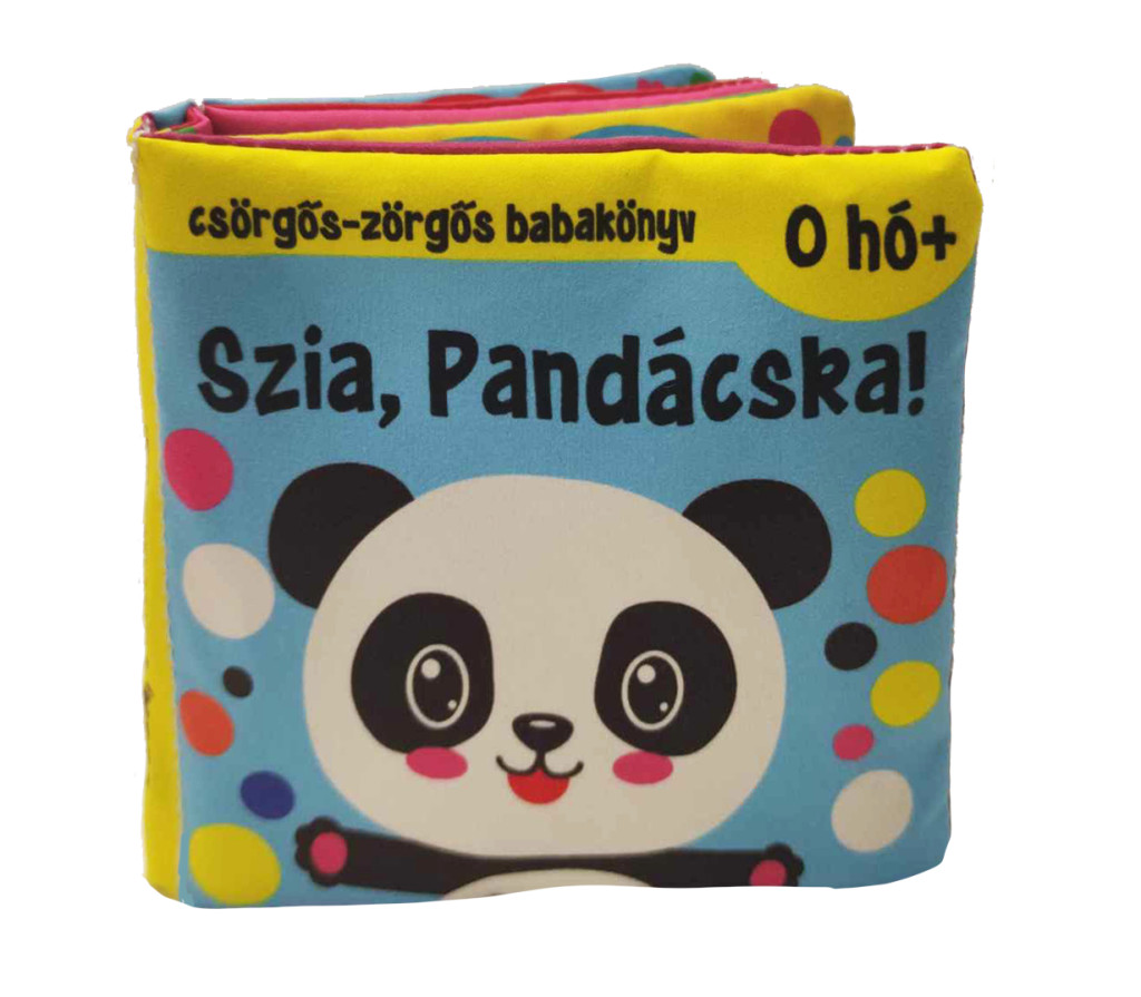 Csörgős-zörgős babakönyv: Szia