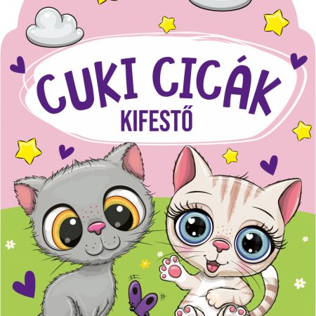 Cuki cicák kifestő