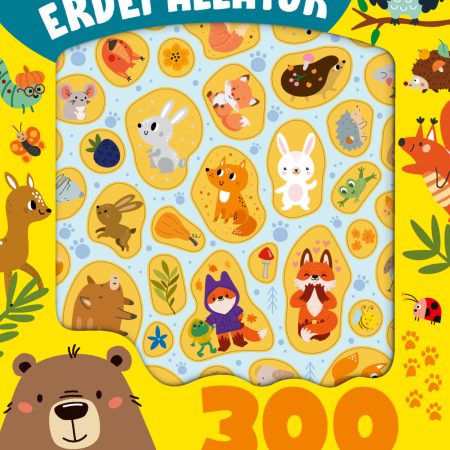 Erdei állatok - 300 ragyogó matricával