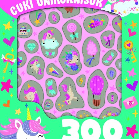 Cuki unikornisok - 300 ragyogó matricával