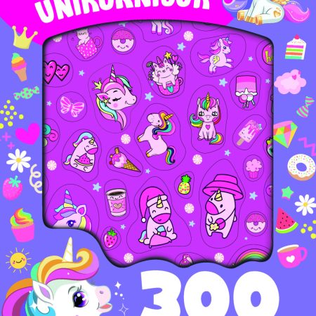 Unikornisok - 300 csillámló matricával