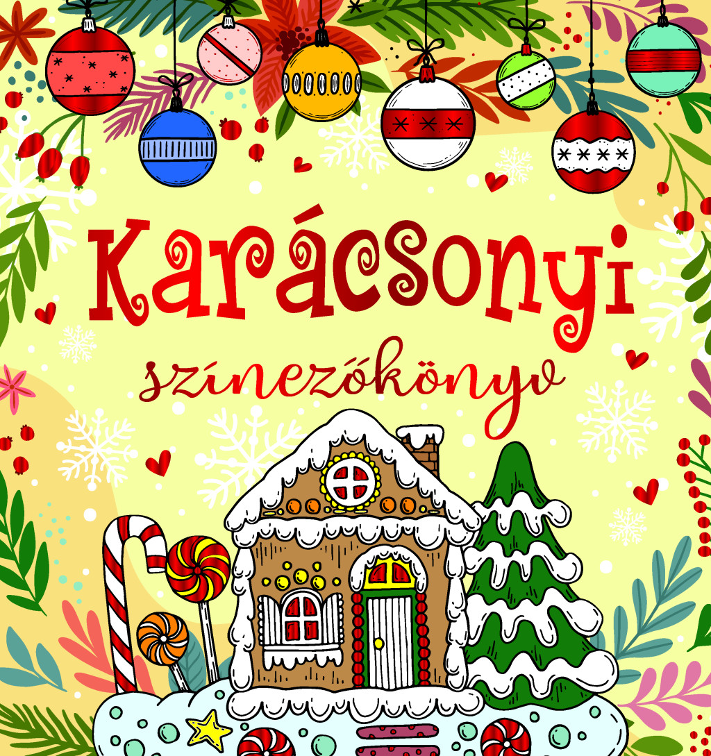Karácsonyi színezőkönyv