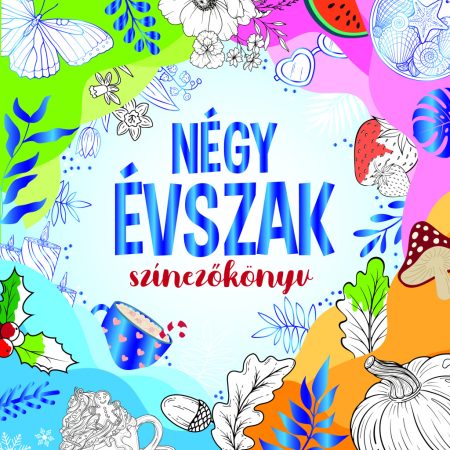 Négy évszak - színezőkönyv