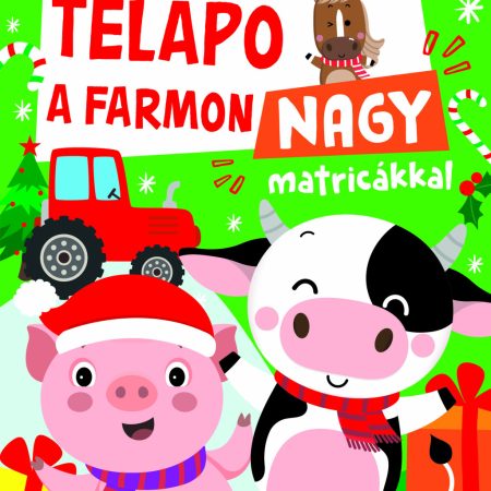 Télapó a farmon nagy matricákkal 1