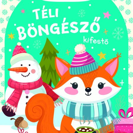 Téli böngésző - kifestő