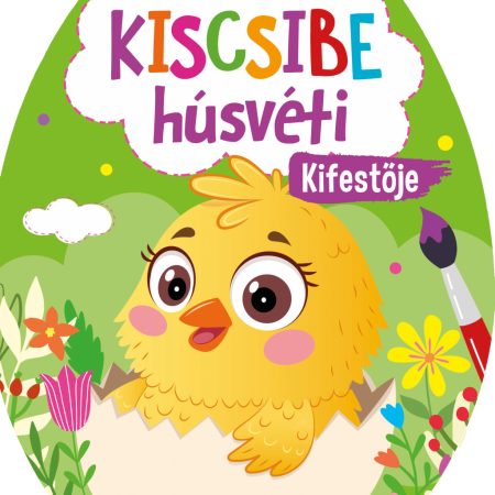 Kiscsibe húsvéti kifestője