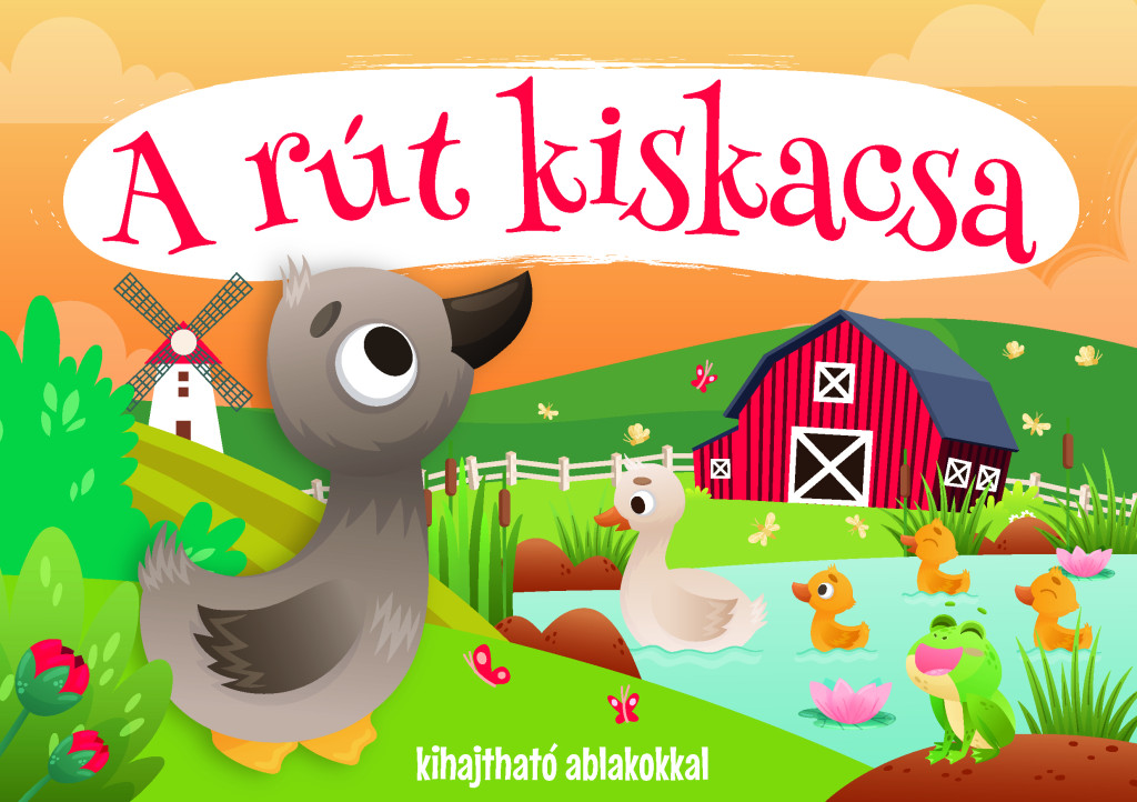 A rút kiskacsa - kihajtható ablakokkal