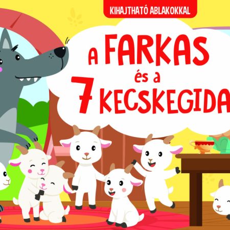 A farkas és a 7 kecskegida - kihajtható ablakokkal