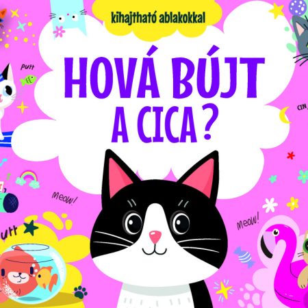 Hová bújt a cica? - Kihajtható ablakokkal