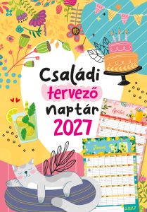 2027 Naptár: Családi tervező naptár