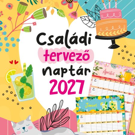 2027 Naptár: Családi tervező naptár