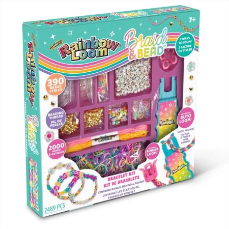 Rainbow Loom: Auto Loom - Loomi-Pals gumikarkötő készítő szett gyöngyökkel