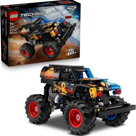 LEGO® Technic: 42219 Monster Jam™ Grave Digger™ tűz és jég