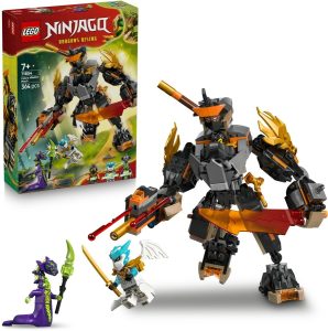 LEGO® NINJAGO: 71854 Cole akciórobotja és Sárkány Zane