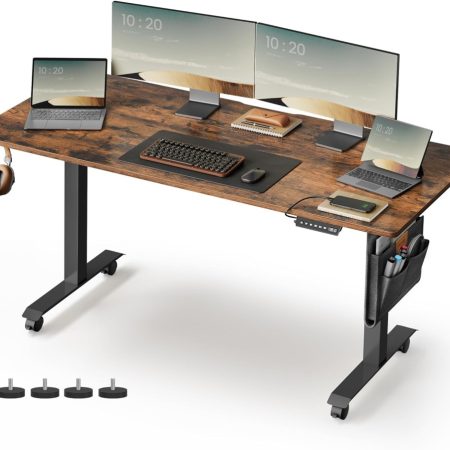 Elektromosan állítható íróasztal 70 x 160 x (72-120)cm