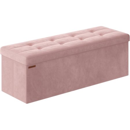 Összecsukható bársonyos tárolópuff