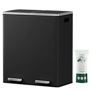 Szelektív szemeteskuka 2x30L