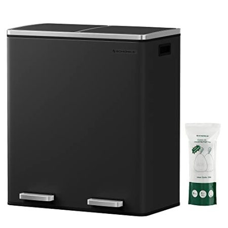 Szelektív szemeteskuka 2x30L