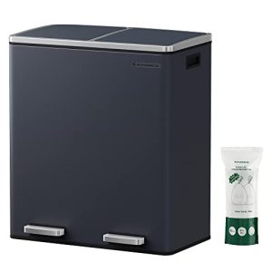 Szelektív szemeteskuka 2x30L