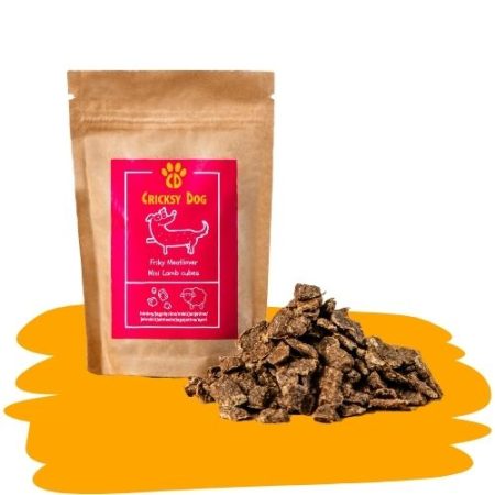 Meatlover hipoallergén bárányos "mini" jutalomfalat kockák - "extra kicsi" - 100 g
