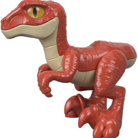 Imaginext: Jurassic World játékfigura - Raptor (piros)