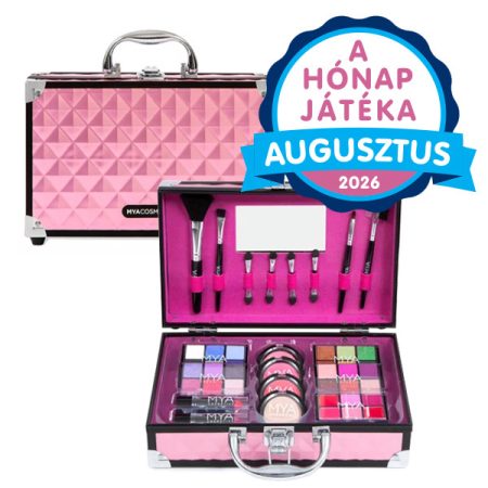MYA Cosmetics Bon Voyage sminkkészlet pink-fekete