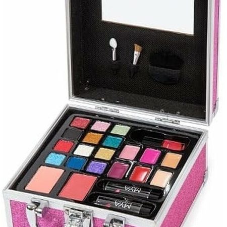 MYA Cosmetics mini sminkes bőrönd - pink