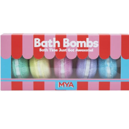 MYA fürdőbomba szett 5 db-os - macaron