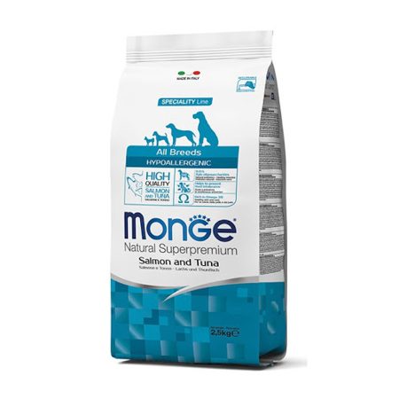 Monge All Breed Adult Hypoallergenic Salmon & Tuna 2