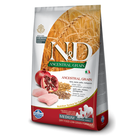 N&D Dog Ancestral Grain csirke