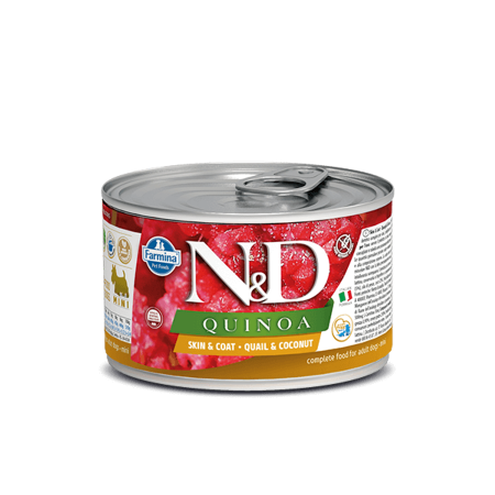 N&D Dog Quinoa konzerv fürj&kókusz 6x140g