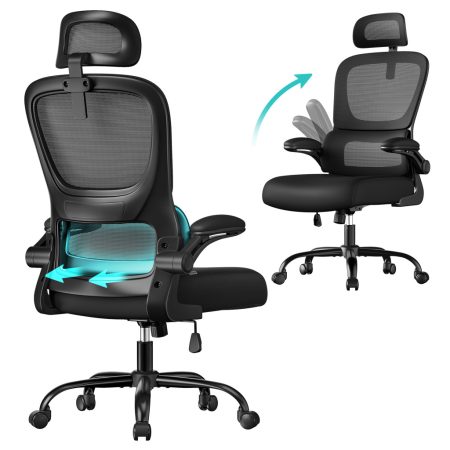 Irodai ergonomikus szék légáteresztő hálós huzattal