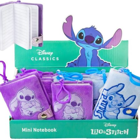Disney: Lilo és Stitch kulcstartós mini jegyzetfüzet - kétféle
