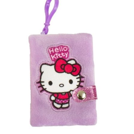 Hello Kitty kulcstartós mini jegyzetfüzet - lila