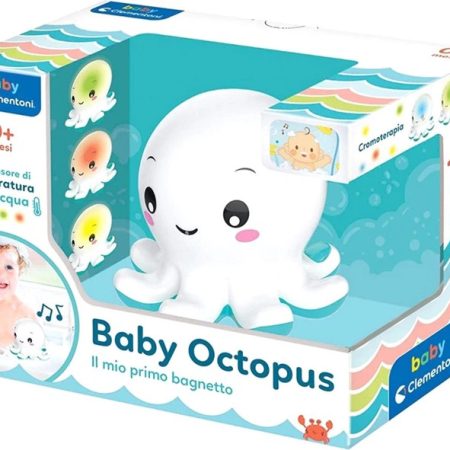Baby Clementoni – Bébi polip világító és zenélő fürdőjáték