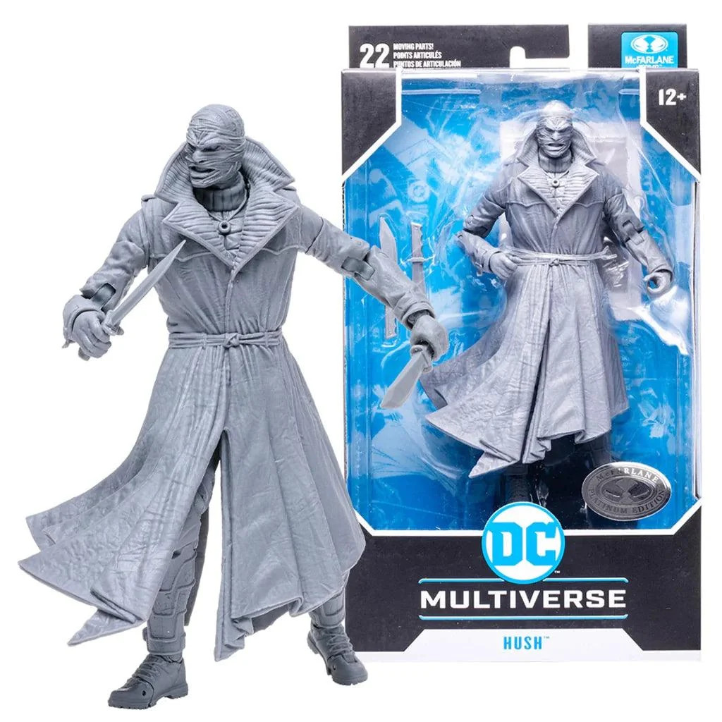 Mcfarlane: DC Multiverse akciófigura 18 cm - Hush - platinum kiadás