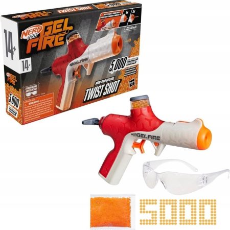 Nerf: Pro Gelfire Twist Shot Blaster 5000 zselégolyóval