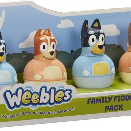 Weebles egyensúlyozó figura szett 4 db-os - Bluey