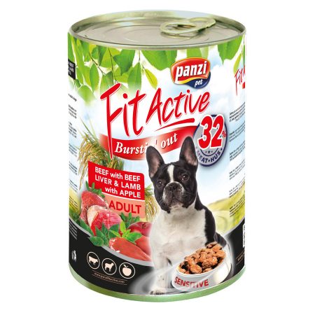 Panzi FitActive Adult Dog Konzerv marhával