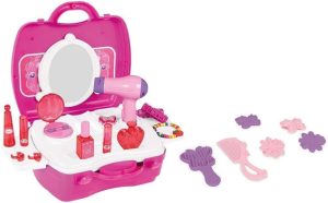 Pilsan 2-az-1-ben Fodrász Szett Bőröndben – Pink